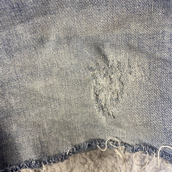 94. &Denim jeans shorts size 10 99%cotton - Picture 3 of 10